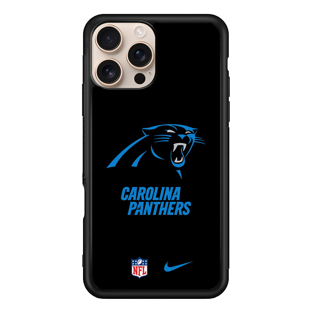 NFL Carolina Panthers Nike iPhone 16 Pro Max Case - Altracase