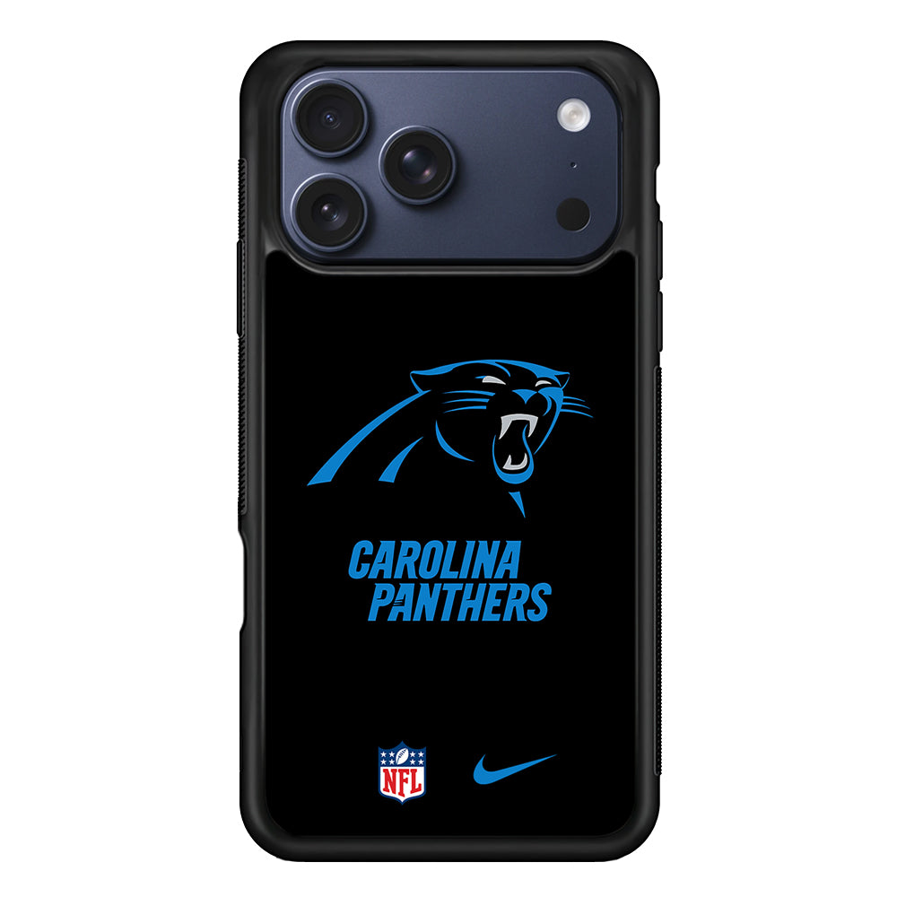 NFL Carolina Panthers Nike iPhone 17 Pro Max Case - Altracase