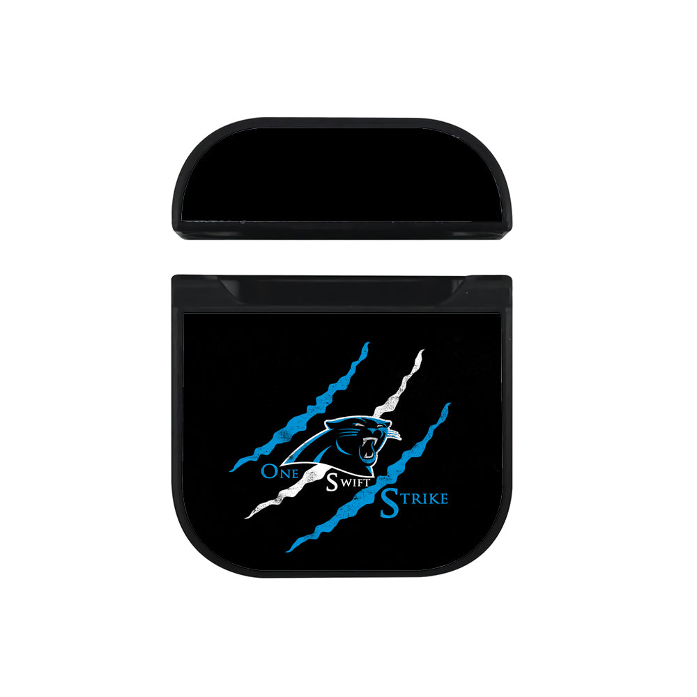 NFL Carolina Panthers Strike Apple AirPods Case-AirPod Case-Black-Altracase