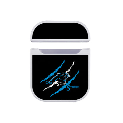 NFL Carolina Panthers Strike Apple AirPods Case-AirPod Case-White-Altracase
