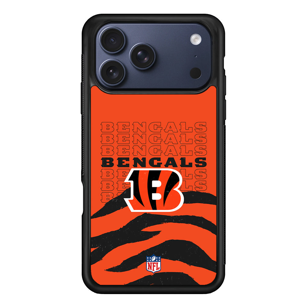 NFL Cincinnati Bengals Team Logo iPhone 17 Pro Max Case - Altracase