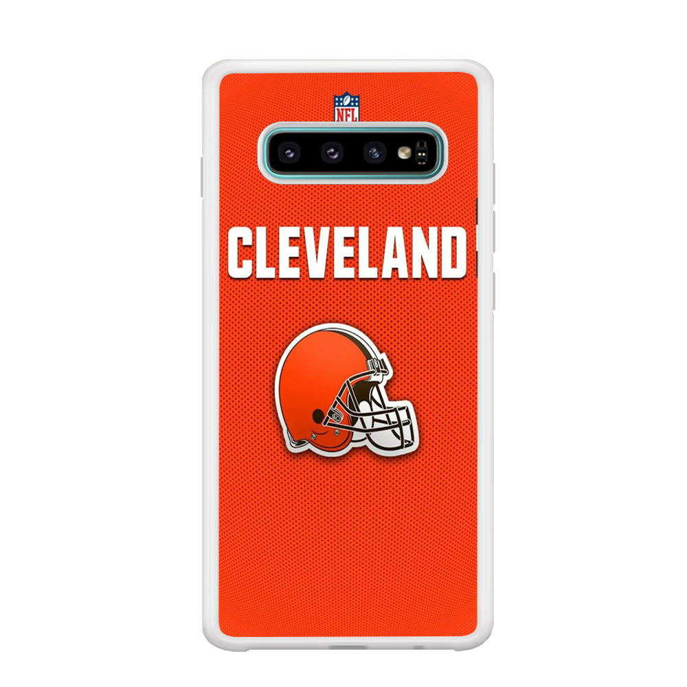 NFL Cleveland Browns 001 Samsung Galaxy S10 Case