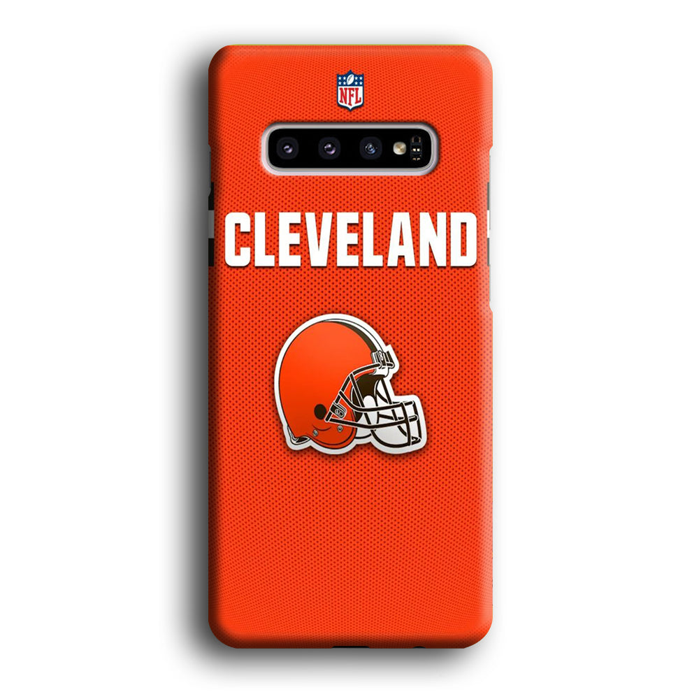 NFL Cleveland Browns 001 Samsung Galaxy S10 Case