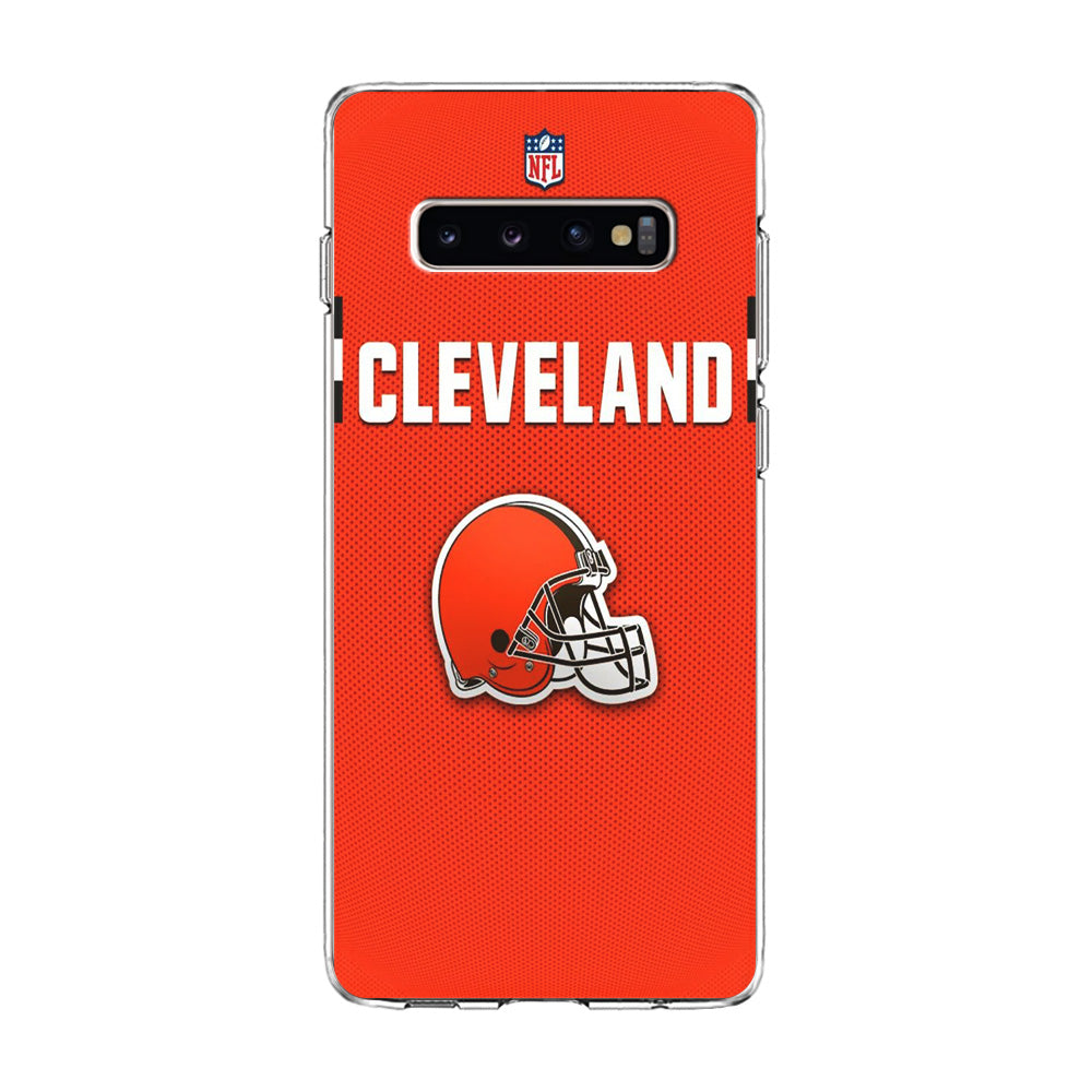 NFL Cleveland Browns 001 Samsung Galaxy S10 Case