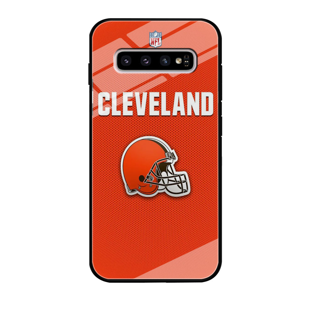 NFL Cleveland Browns 001 Samsung Galaxy S10 Case