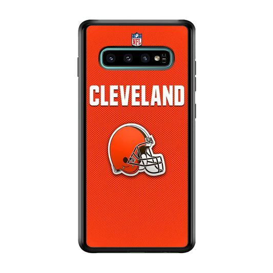 NFL Cleveland Browns 001 Samsung Galaxy S10 Plus Case