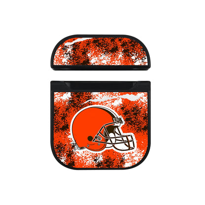 NFL Cleveland Browns Abstract Apple AirPods Case-AirPod Case-Black-Altracase
