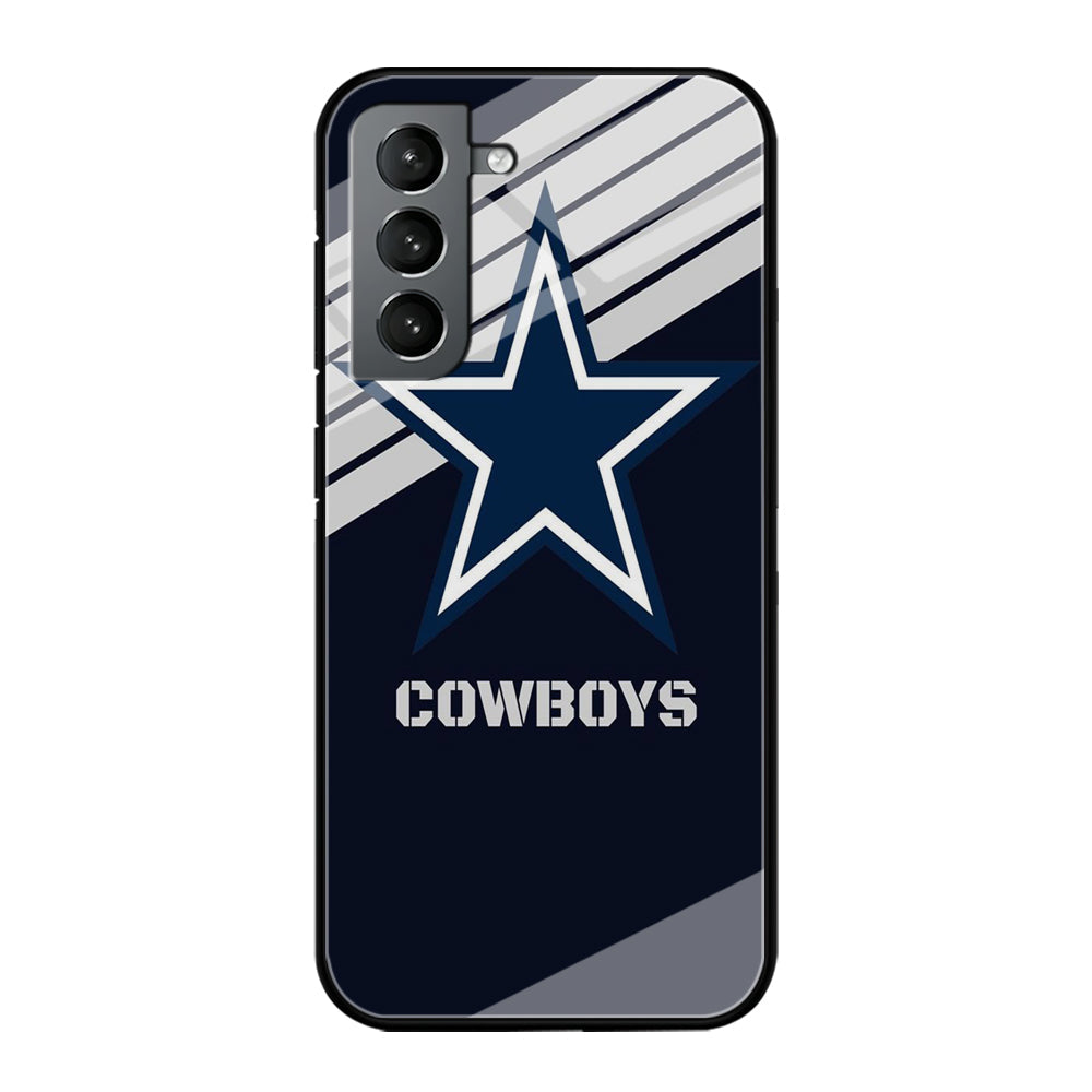 NFL Dallas Cowboys 001 Samsung Galaxy S22 Plus Case-Phone Case-Tempered Glass Case-Altracase