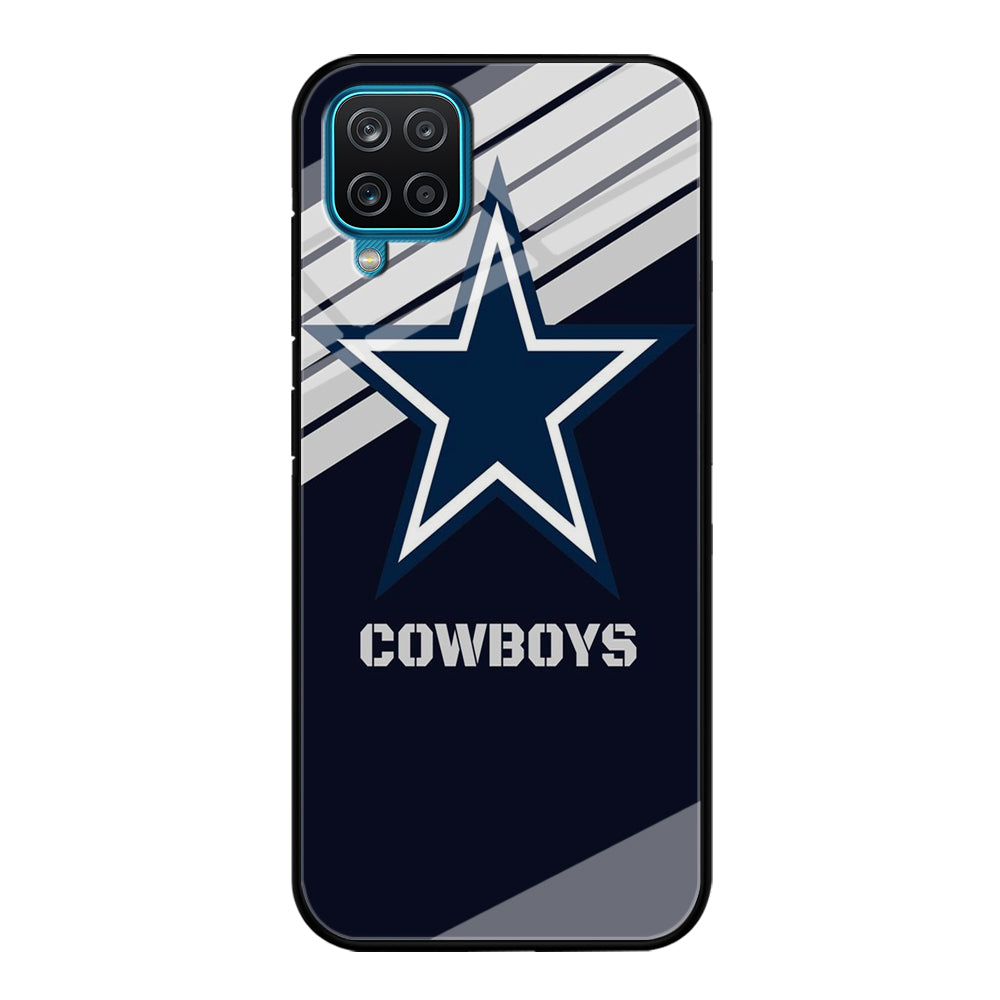 NFL Dallas Cowboys 001 Samsung Galaxy A12 Case-Phone Case-Tempered Glass Case-Altracase
