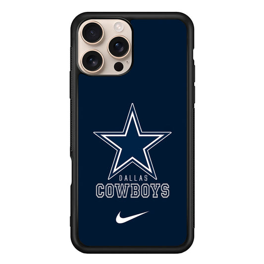 NFL Dallas Cowboys Navy Nike iPhone 16 Pro Max Case - Altracase
