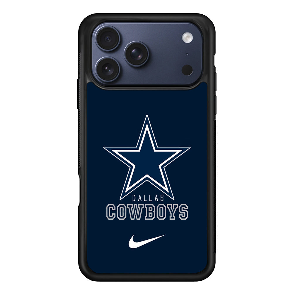 NFL Dallas Cowboys Navy Nike iPhone 17 Pro Max Case - Altracase