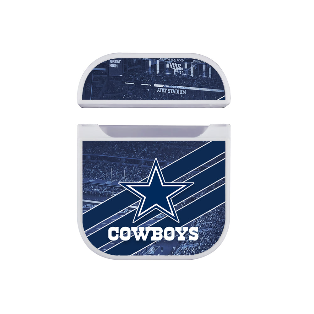 NFL Dallas Cowboys Stadium Apple AirPods Case-AirPod Case-White-Altracase