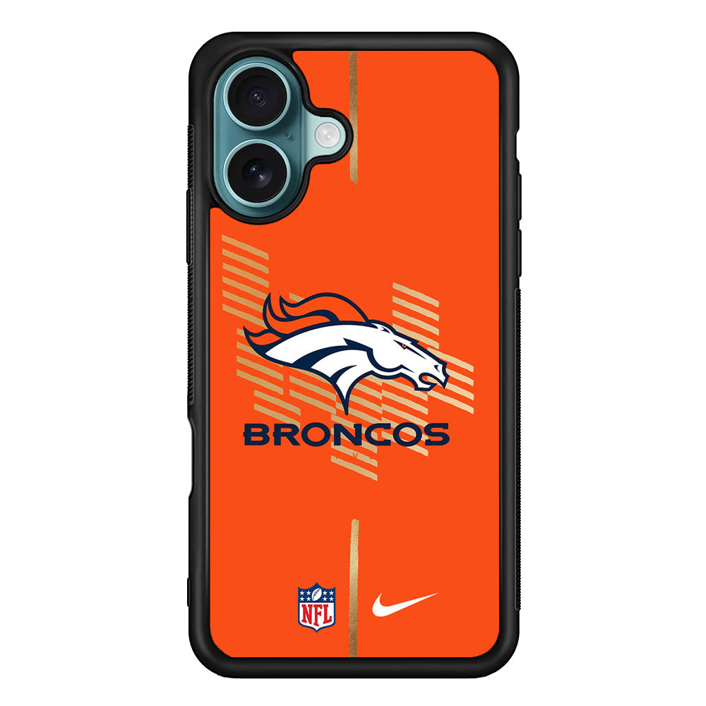 NFL Denver Broncos Nike iPhone 16 Plus Case - Altracase
