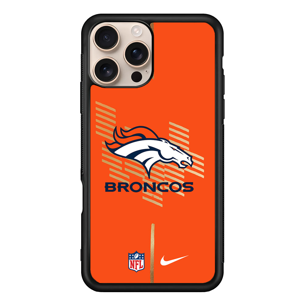NFL Denver Broncos Nike iPhone 16 Pro Case - Altracase