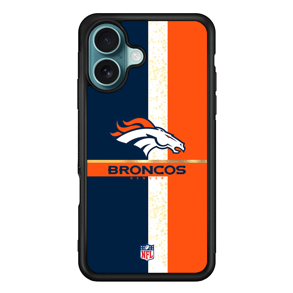 NFL Denver Broncos Team Logo iPhone 16 Case - Altracase