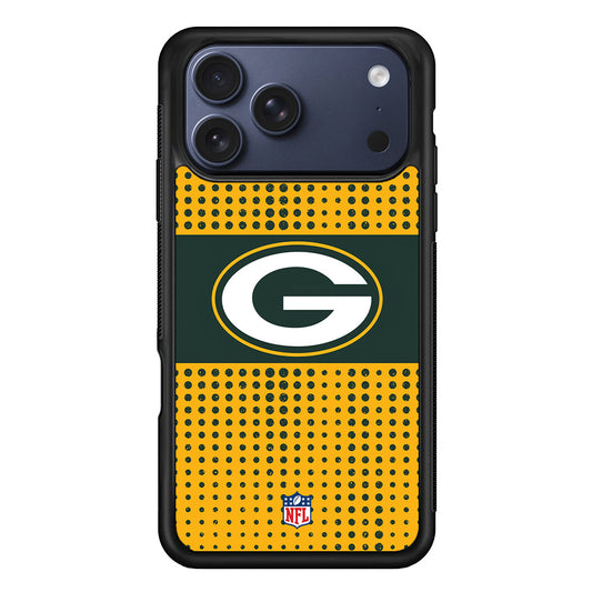 NFL Green Bay Packers Dot Pattern iPhone 17 Pro Max Case - Altracase