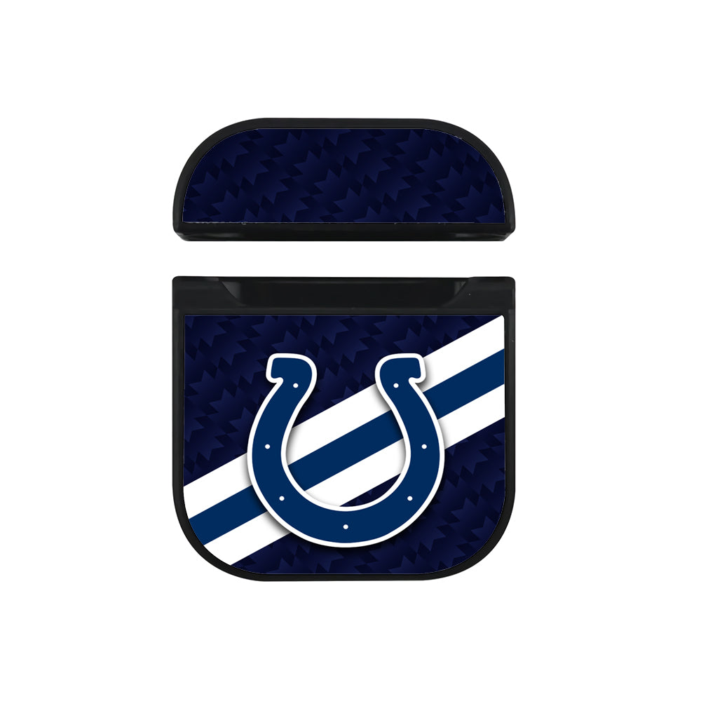 NFL Indianapolis Colts Logo Apple AirPods Case-AirPod Case-Black-Altracase