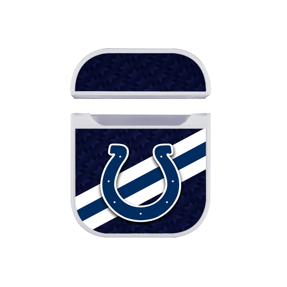 NFL Indianapolis Colts Logo Apple AirPods Case-AirPod Case-White-Altracase