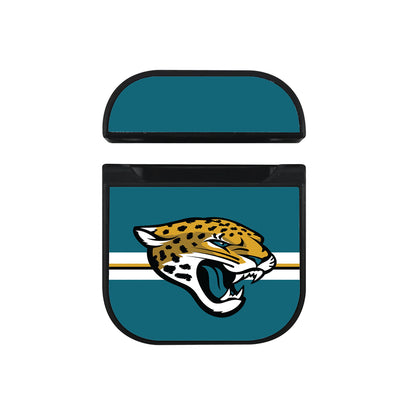 NFL Jacksonville Jaguars Logo Apple AirPods Case-AirPod Case-Black-Altracase