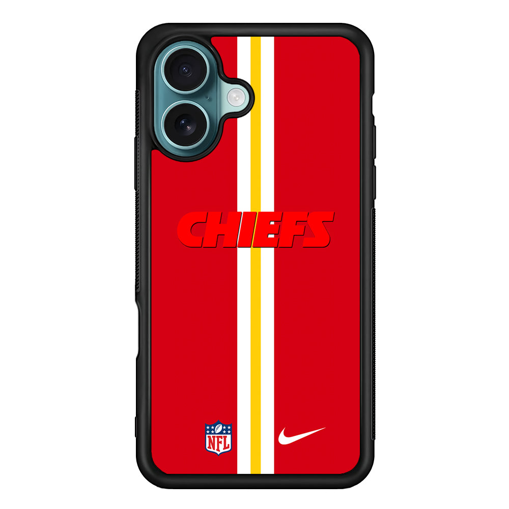 NFL Kansas City Chiefs Nike iPhone 16 Case - Altracase