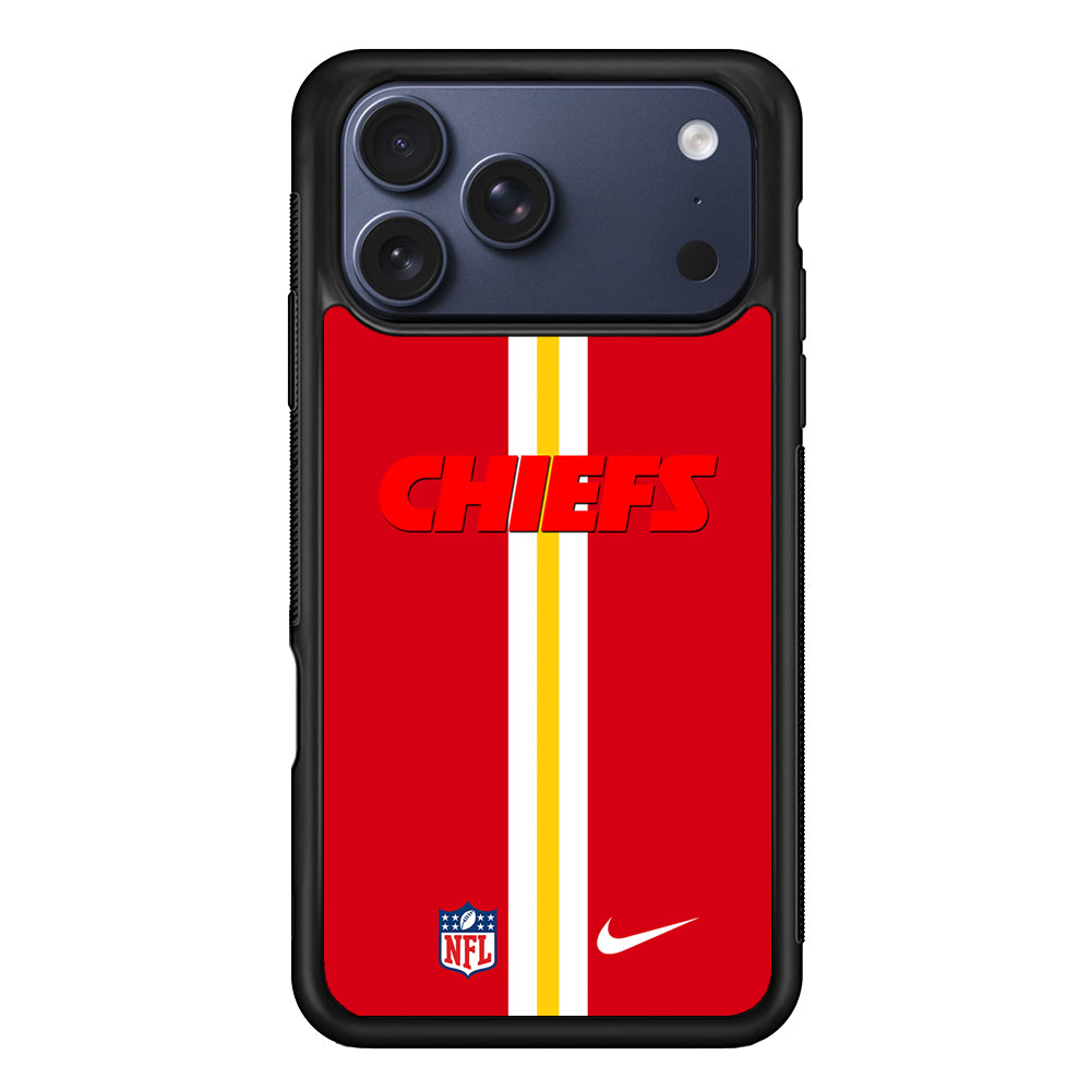 NFL Kansas City Chiefs Nike iPhone 17 Pro Case - Altracase