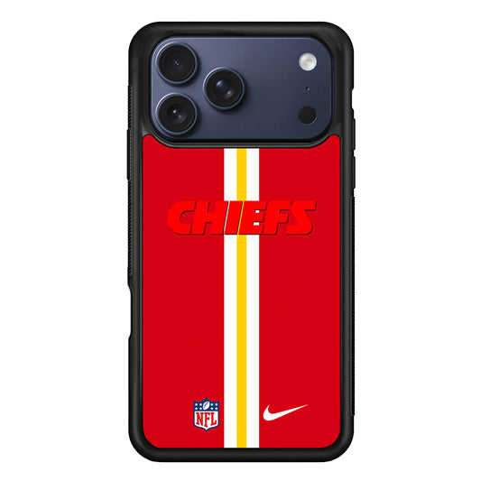 NFL Kansas City Chiefs Nike iPhone 17 Pro Case - Altracase