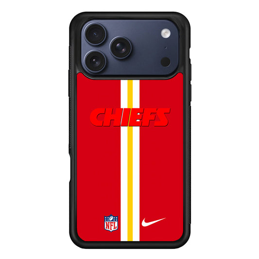 NFL Kansas City Chiefs Nike iPhone 17 Pro Max Case - Altracase