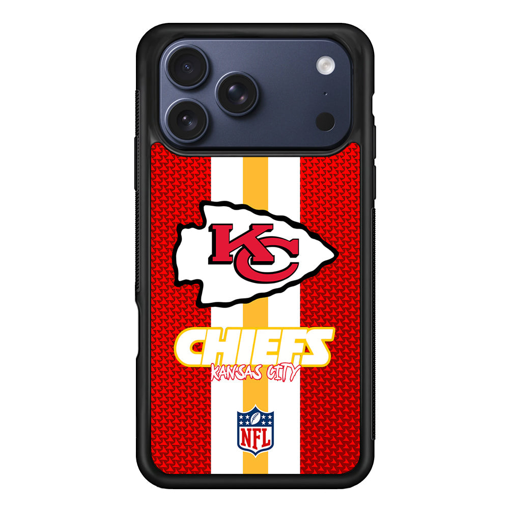 NFL Kansas City Chiefs Pattern iPhone 17 Pro Max Case - Altracase