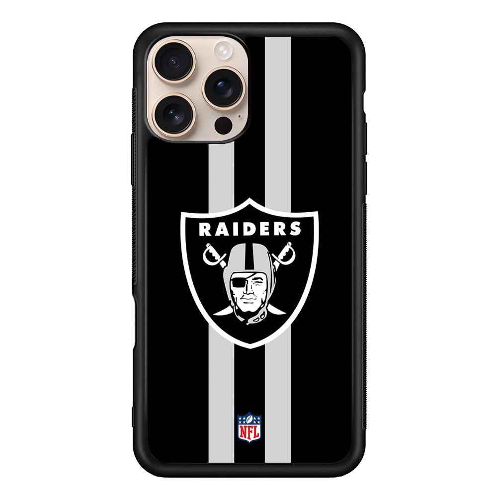 NFL Las Vegas Raiders Black iPhone 16 Pro Case - Altracase