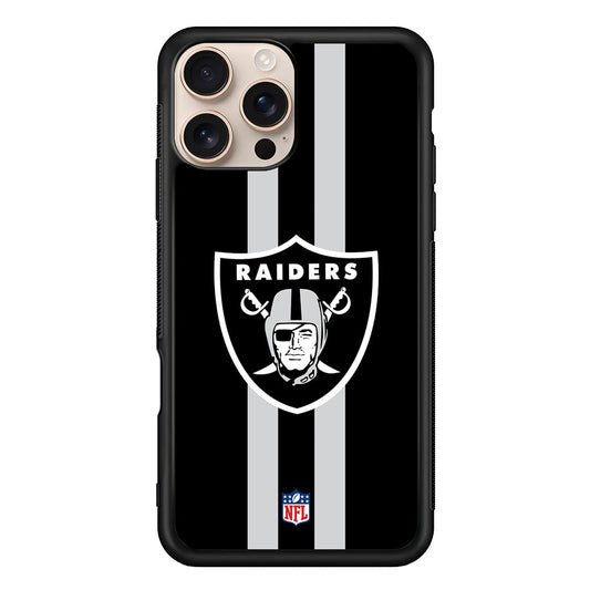 NFL Las Vegas Raiders Black iPhone 16 Pro Max Case - Altracase