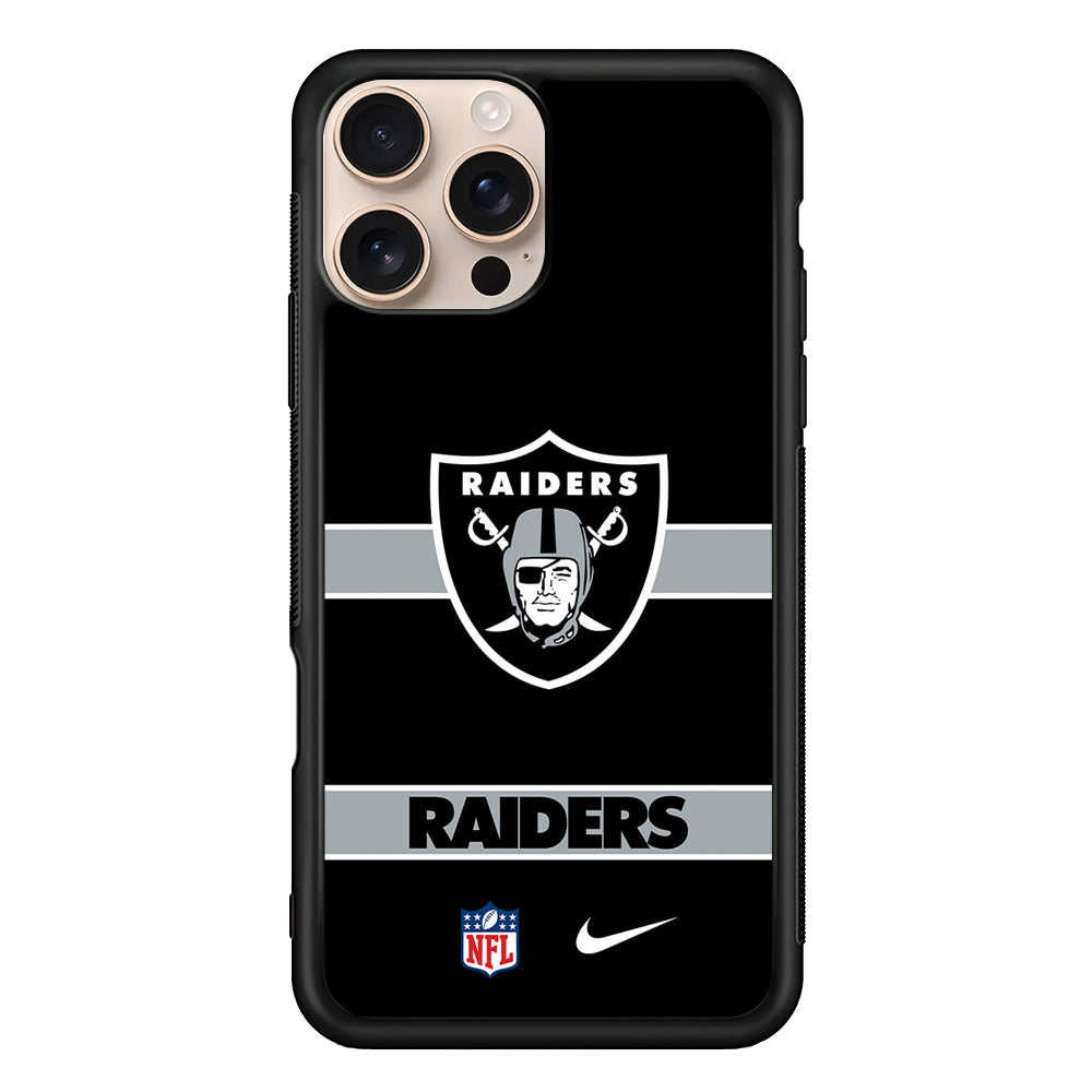 NFL Las Vegas Raiders Nike iPhone 16 Pro Max Case - Altracase