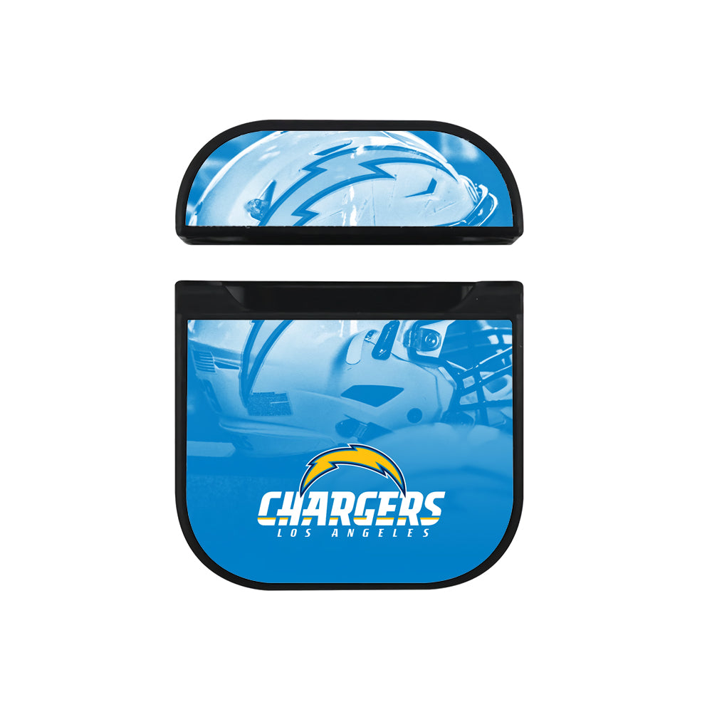 NFL Los Angeles Chargers Logo Apple AirPods Case-AirPod Case-Black-Altracase