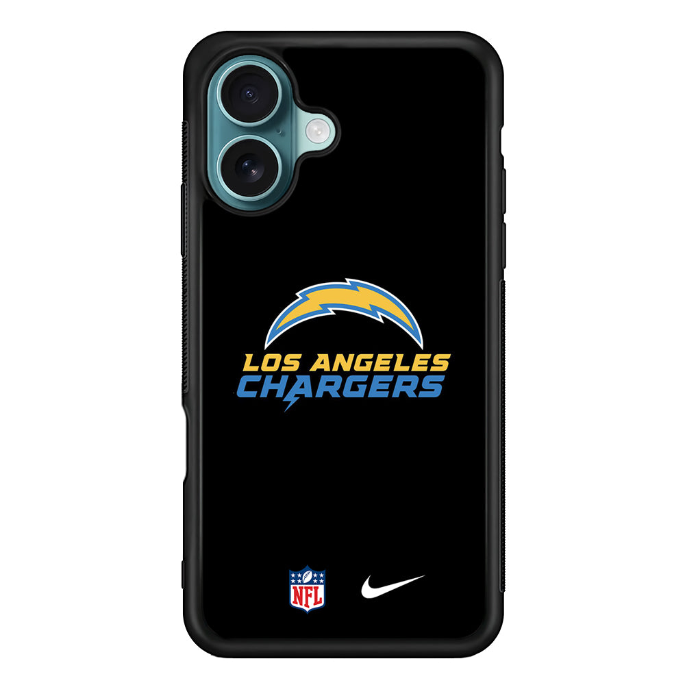 NFL Los Angeles Chargers Nike Logo iPhone 16 Case - Altracase