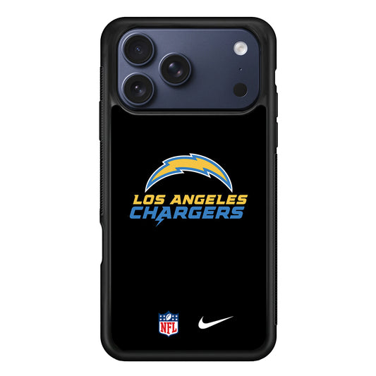 NFL Los Angeles Chargers Nike Logo iPhone 17 Pro Case - Altracase