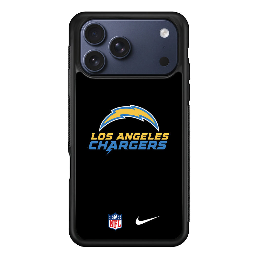 NFL Los Angeles Chargers Nike Logo iPhone 17 Pro Max Case - Altracase
