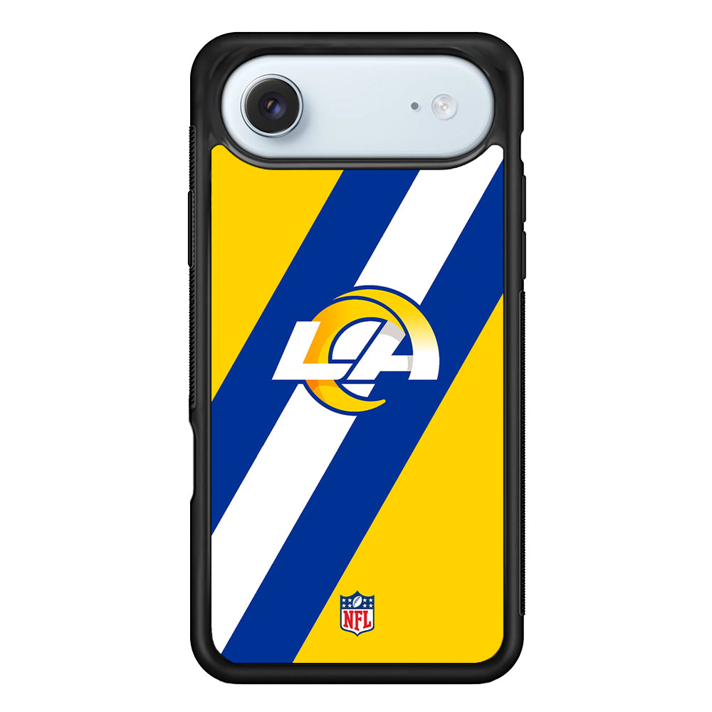 NFL Los Angeles Rams Stripe iPhone 17 Air Case - Altracase