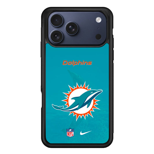 NFL Miami Dolphins Nike Logo iPhone 17 Pro Max Case - Altracase