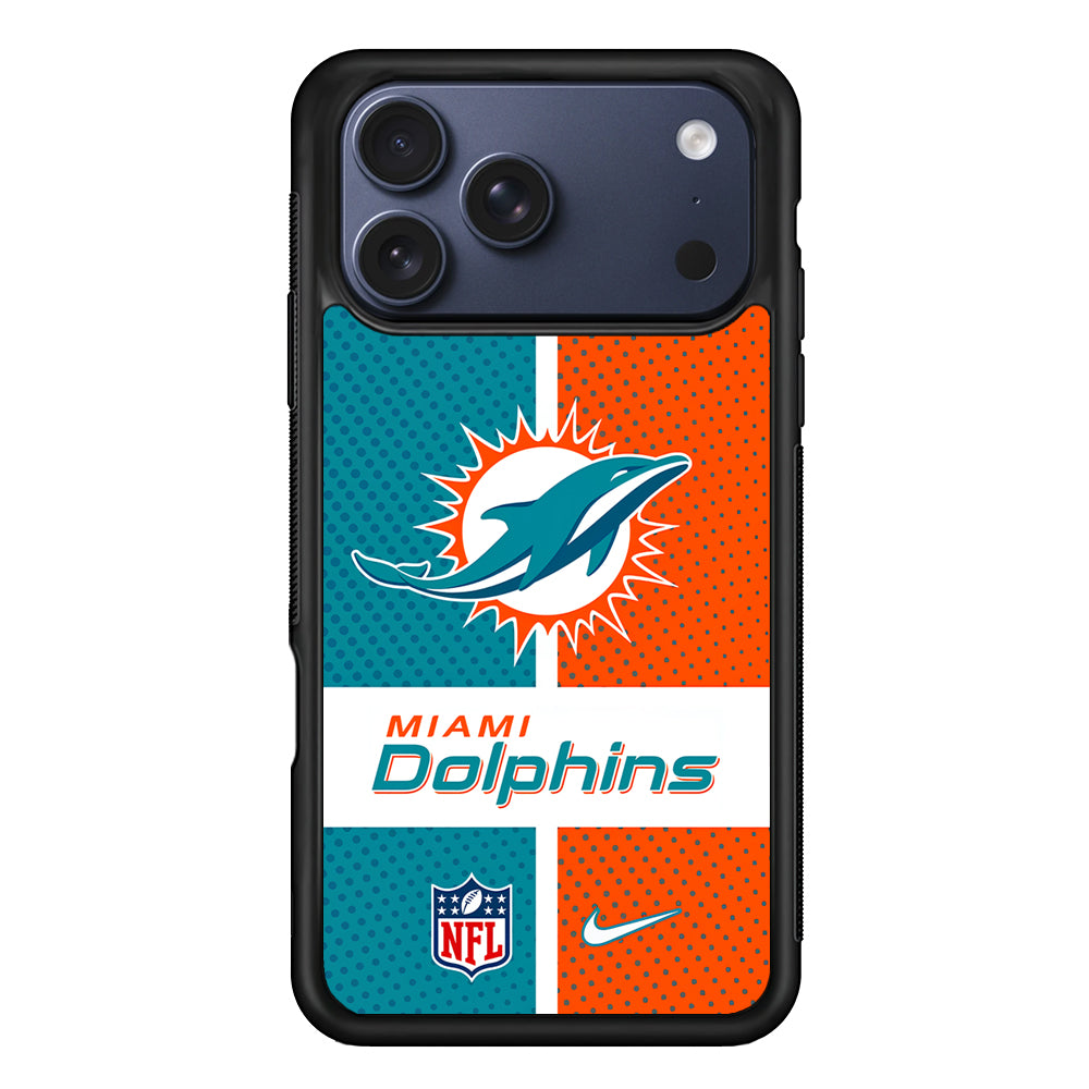 NFL Miami Dolphins Team Nike iPhone 17 Pro Case - Altracase
