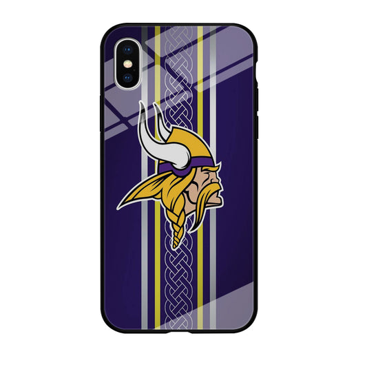 NFL Minnesota Vikings 001 iPhone Xs Case