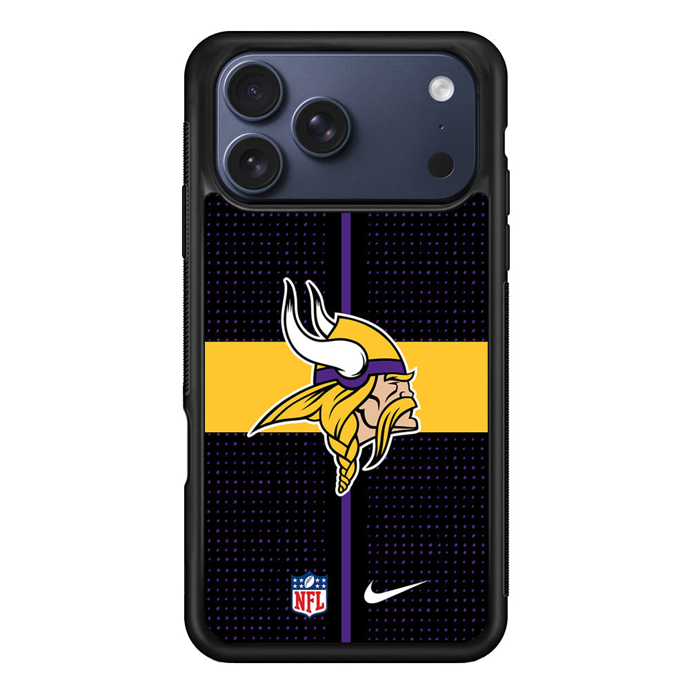 NFL Minnesota Vikings Dot Nike iPhone 17 Pro Max Case - Altracase