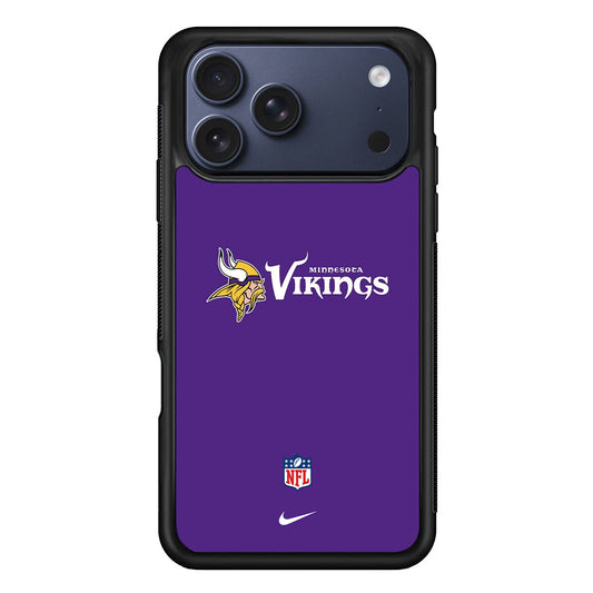NFL Minnesota Vikings Purple Nike iPhone 17 Pro Max Case - Altracase