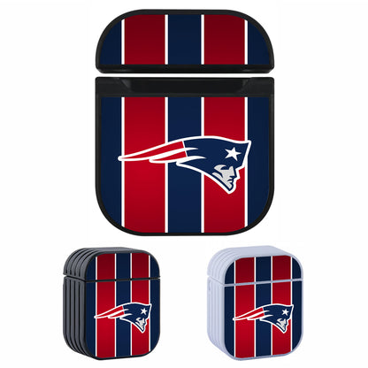 NFL New England Patriots Flag Line Apple AirPods Case-AirPod Case-Altracase