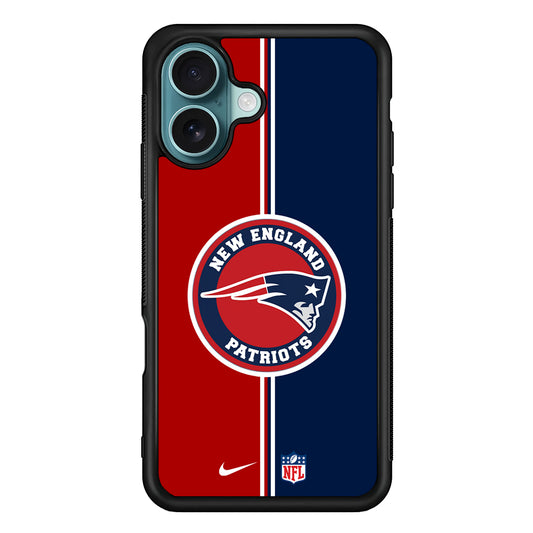NFL New England Patriots Nike Logo iPhone 16 Case - Altracase