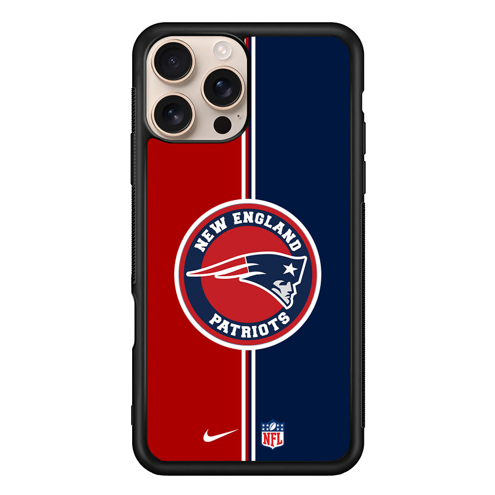 NFL New England Patriots Nike Logo iPhone 16 Pro Case - Altracase