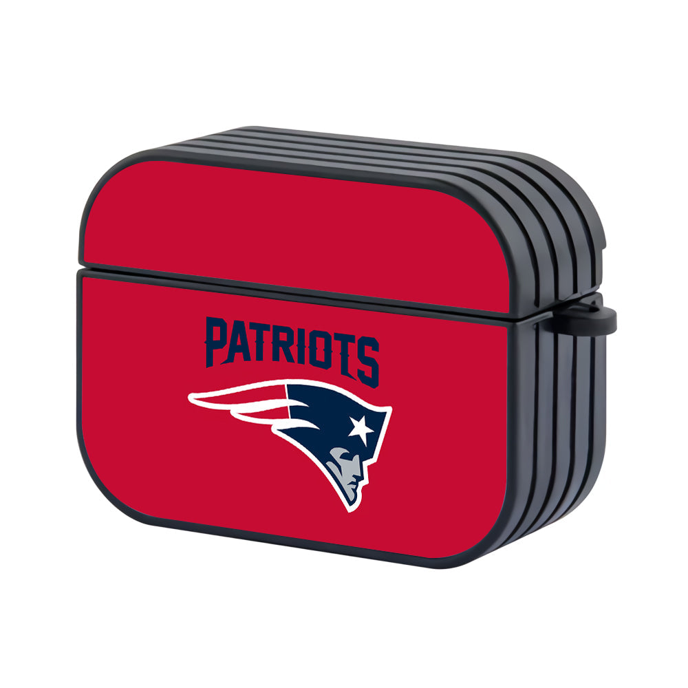 NFL New England Patriots Red Apple Airpods Pro 2 Case-Airpods Pro 2 Case-Altracase