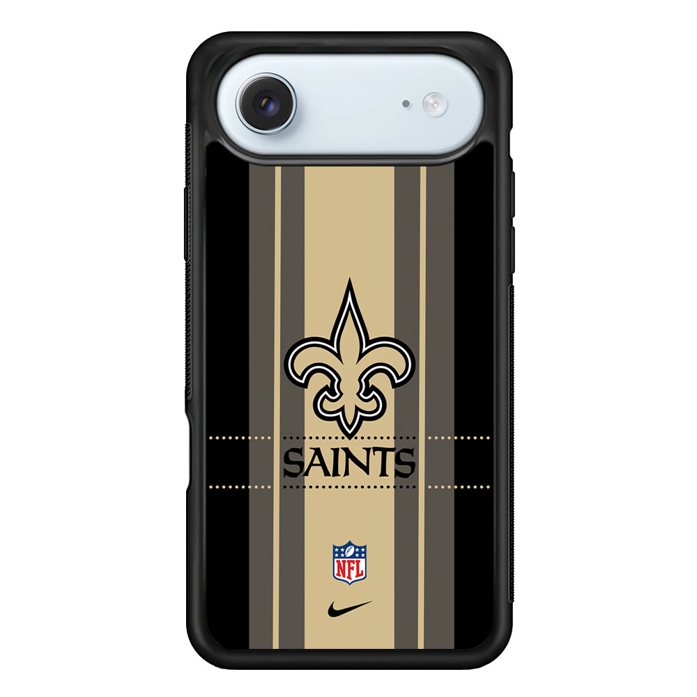 NFL New Orleans Saints Stripe Nike iPhone 17 Air Case - Altracase