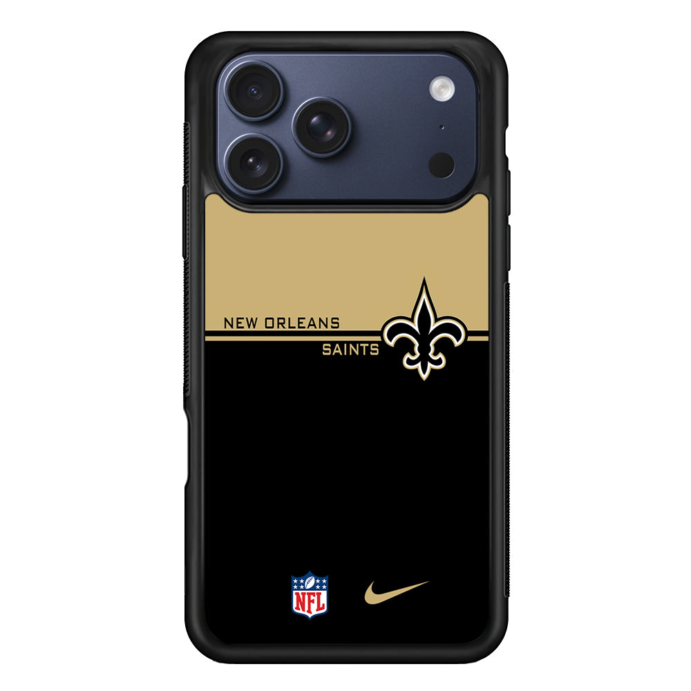 NFL New Orleans Saints Team Nike iPhone 17 Pro Max Case - Altracase