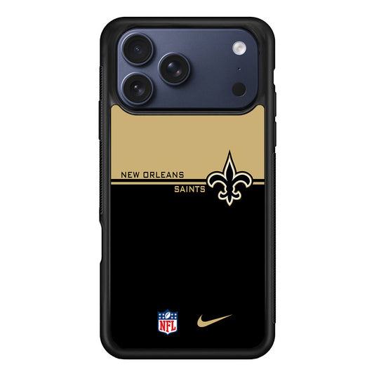 NFL New Orleans Saints Team Nike iPhone 17 Pro Max Case - Altracase