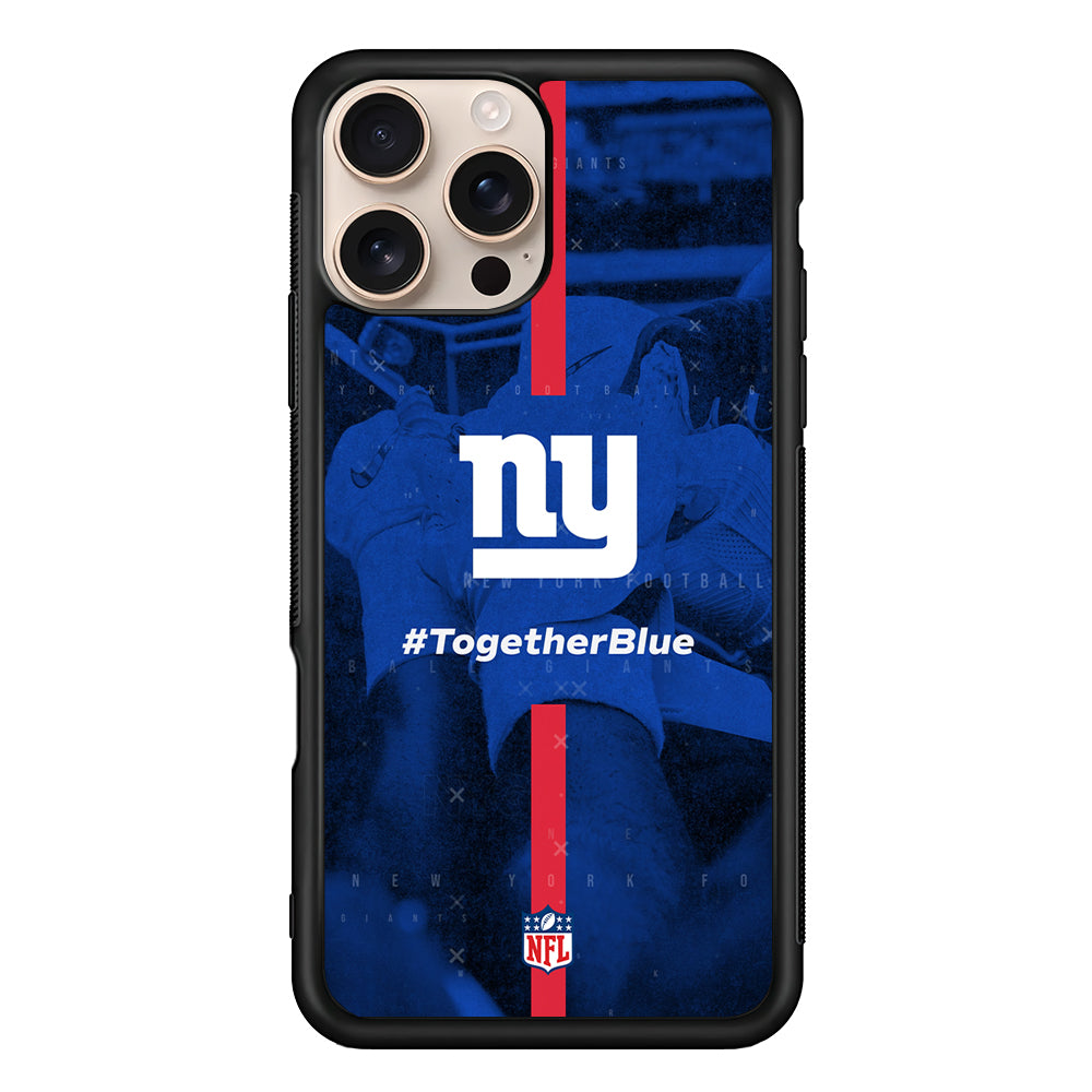 NFL New York Giants Blue iPhone 16 Pro Case - Altracase