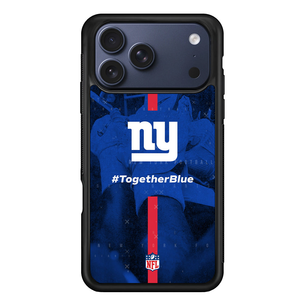 NFL New York Giants Blue iPhone 17 Pro Max Case - Altracase